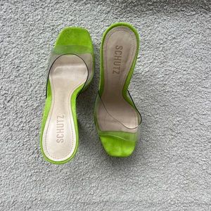 Schutz Vynil platform sandals